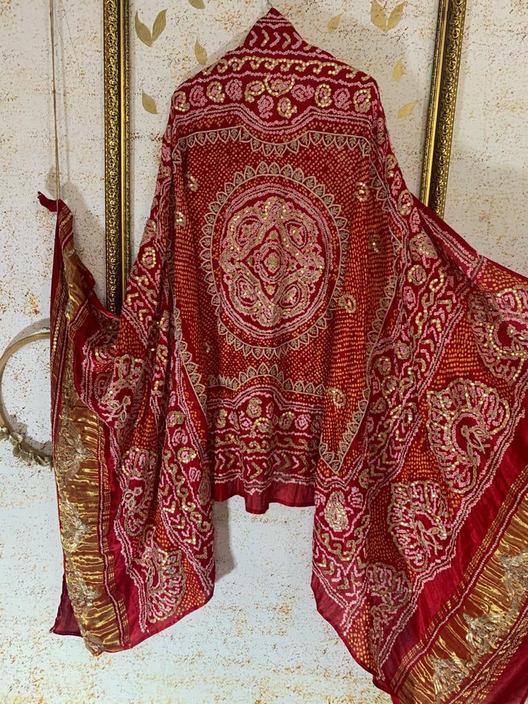 Sahiba gajji silk dupatta - Saffronfashionindia