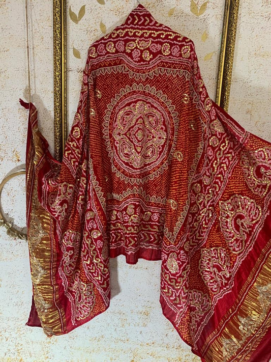 Sahiba gajji silk dupatta - Saffronfashionindia