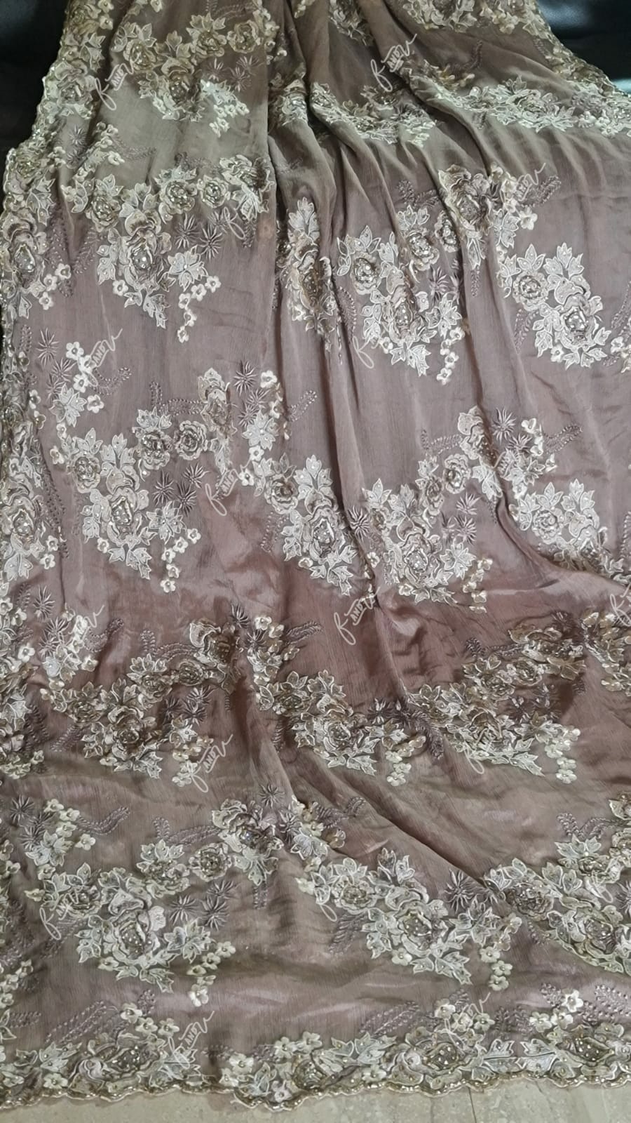 Avesha stylish sarees - Saffronfashionindia