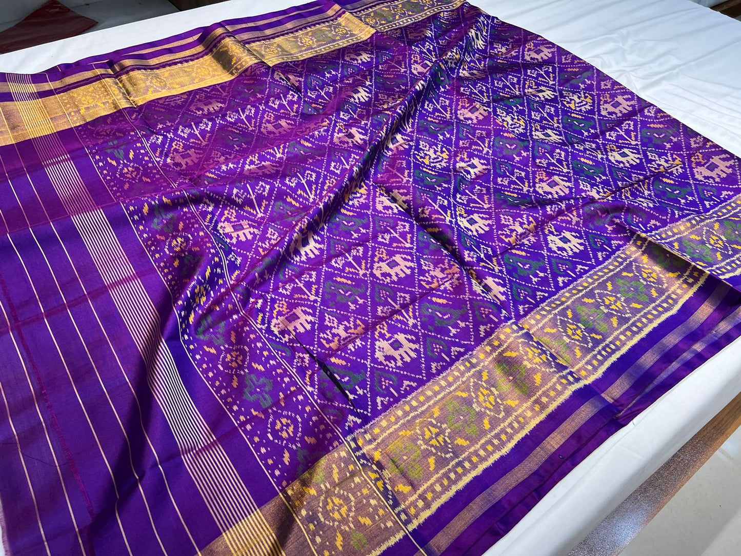 Overa patola dupatta - Saffronfashionindia