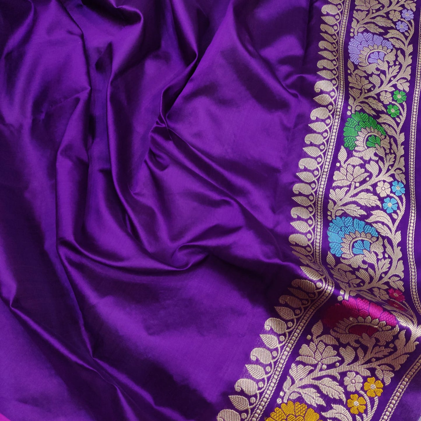 Panasche handwoven saree - Saffronfashionindia