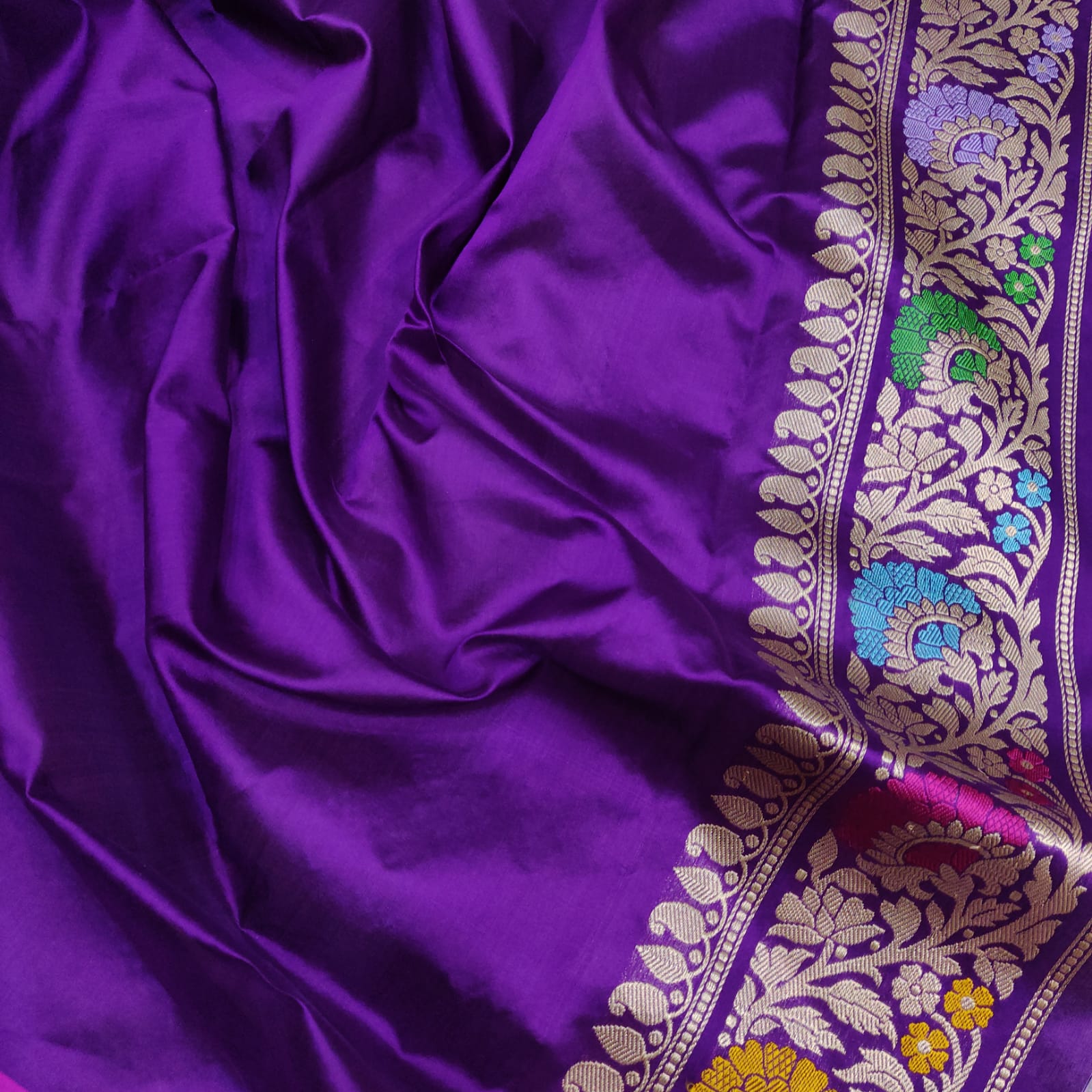 Panasche handwoven saree - Saffronfashionindia