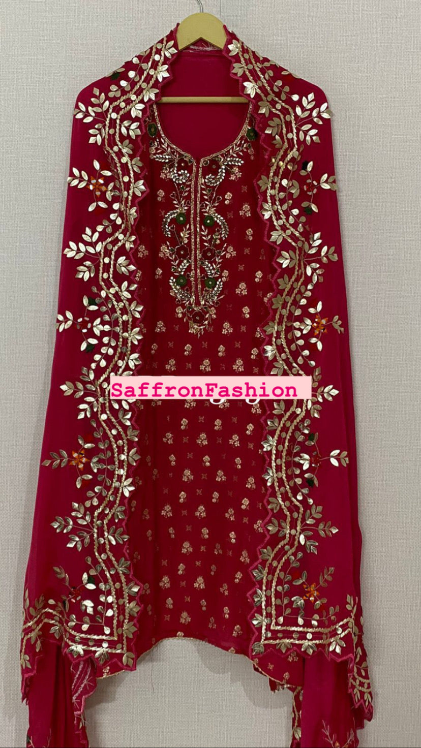Ozora inspired lehanga choli - Saffronfashionindia