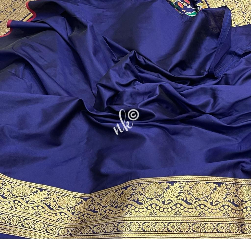 Meenakari patola saree - Saffronfashionindia
