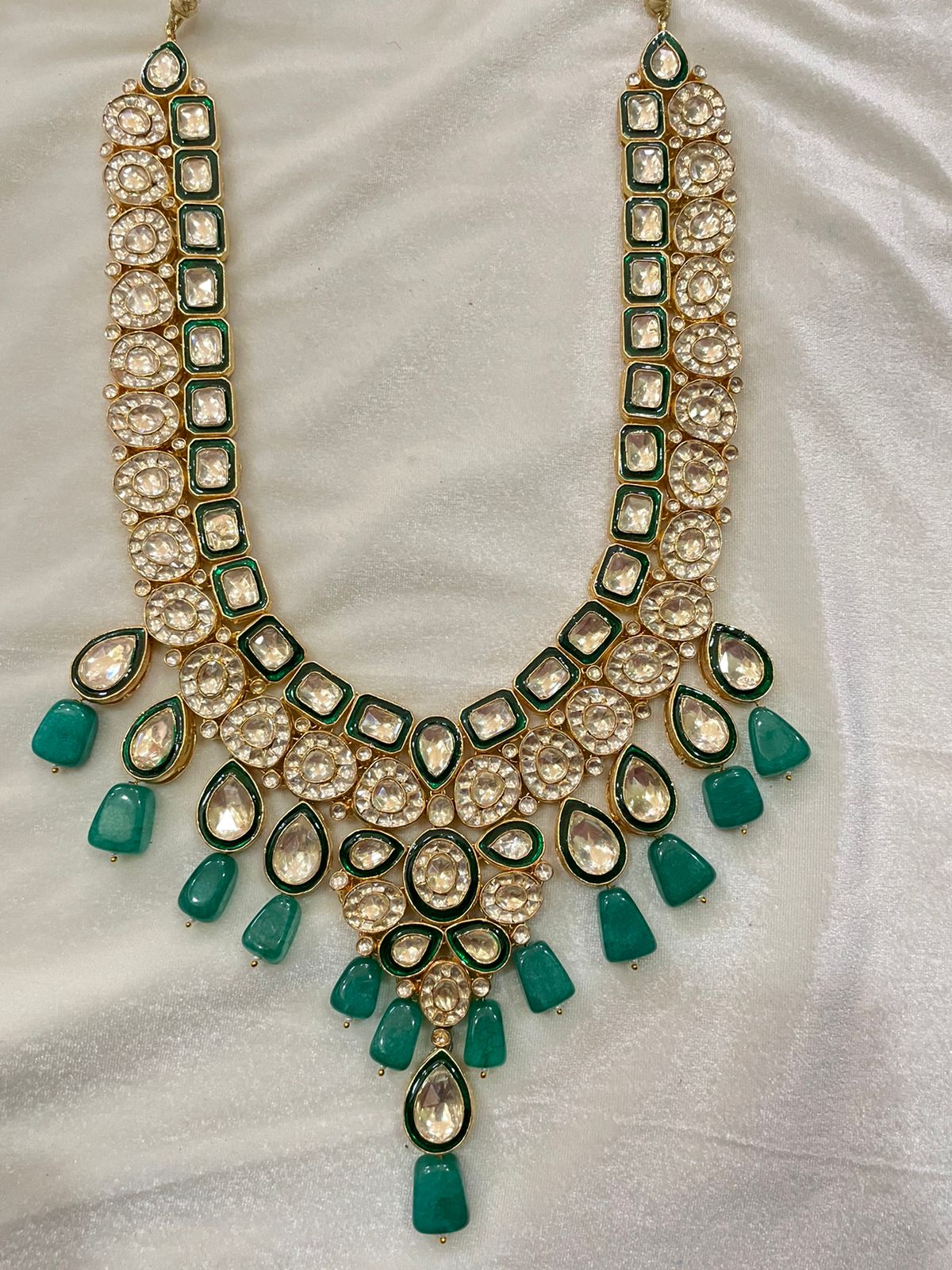 Sevlen necklace set - Saffronfashionindia