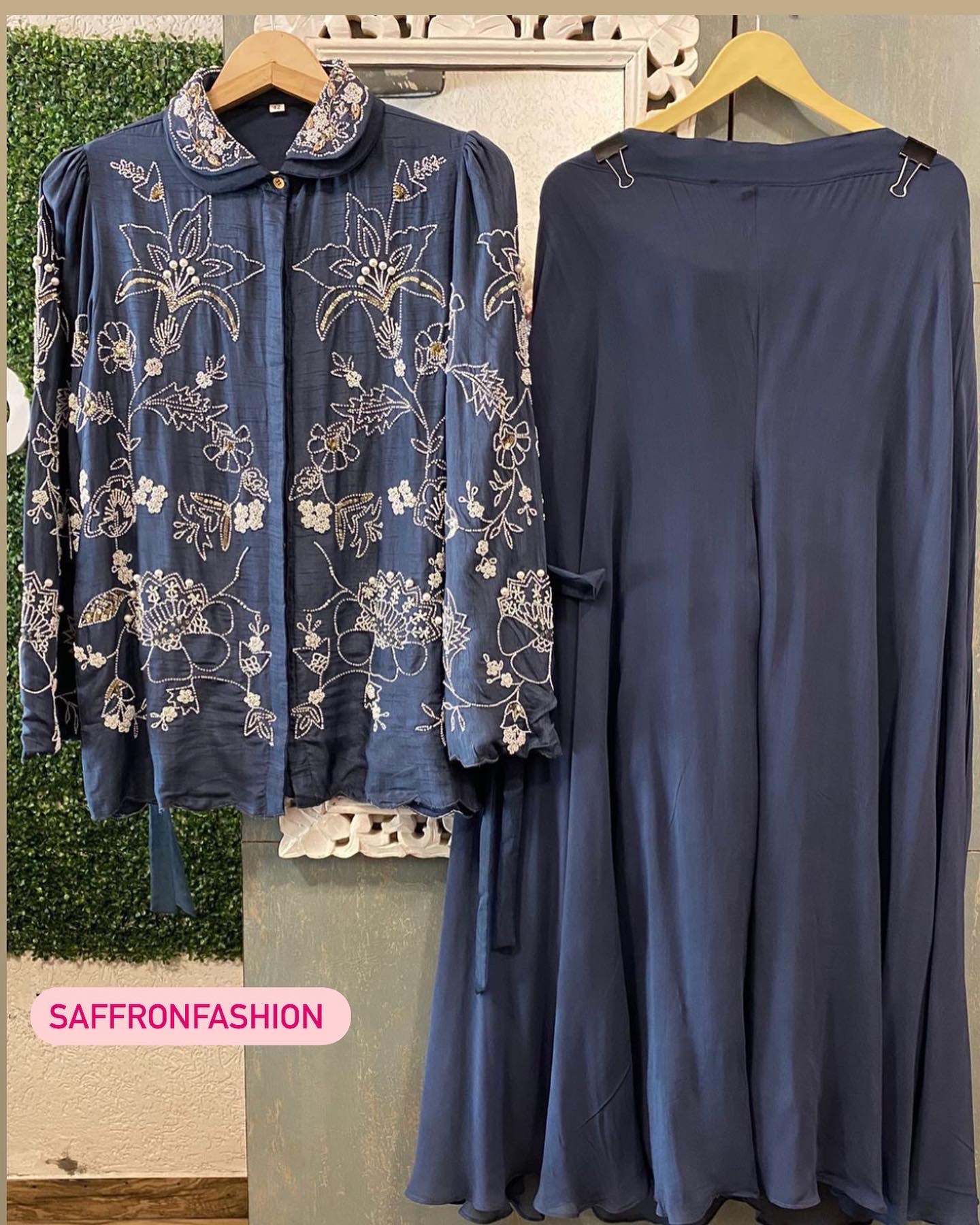 Norah indowestern dress - Saffronfashionindia