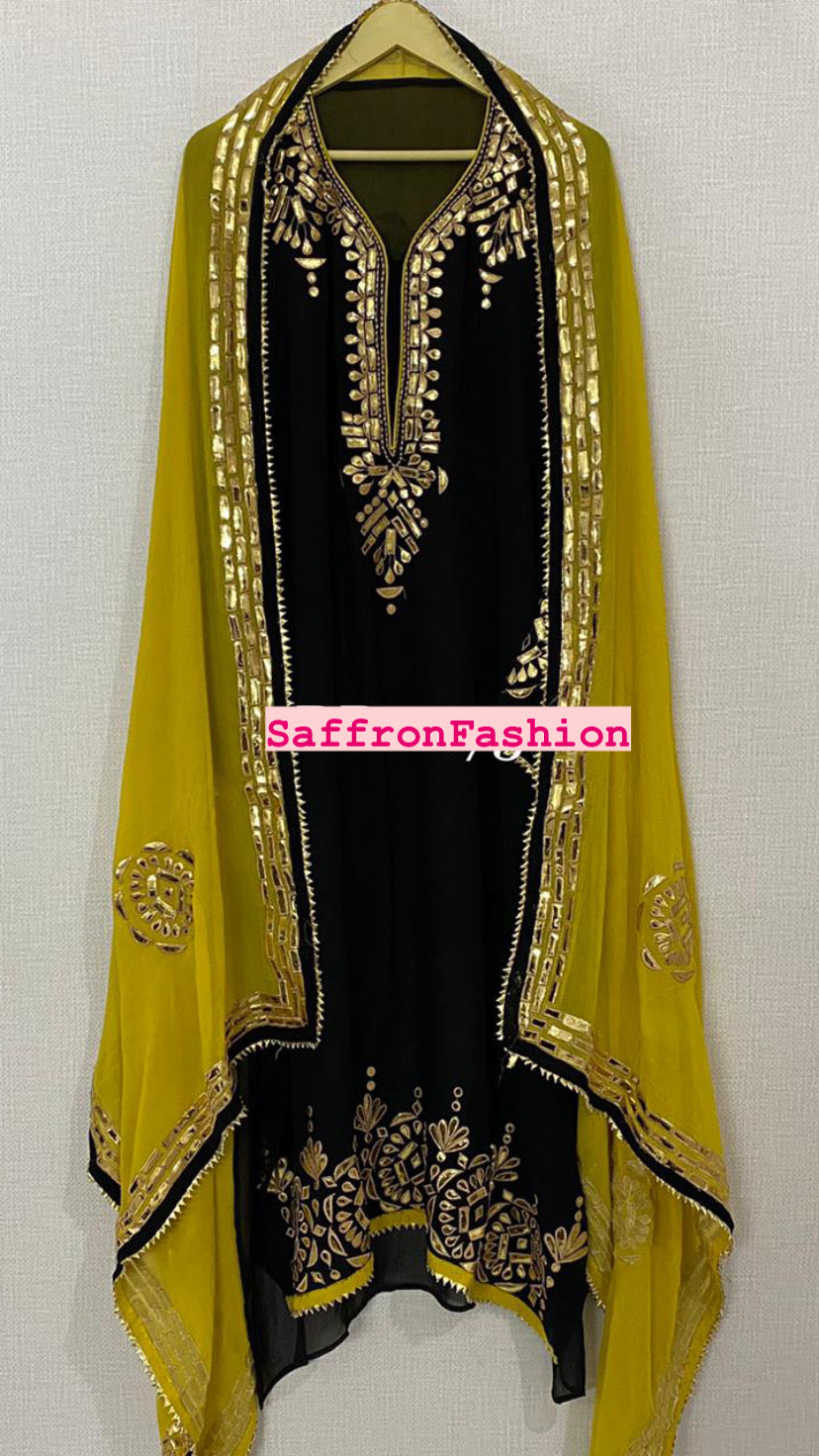 Avehli dress - Saffronfashionindia