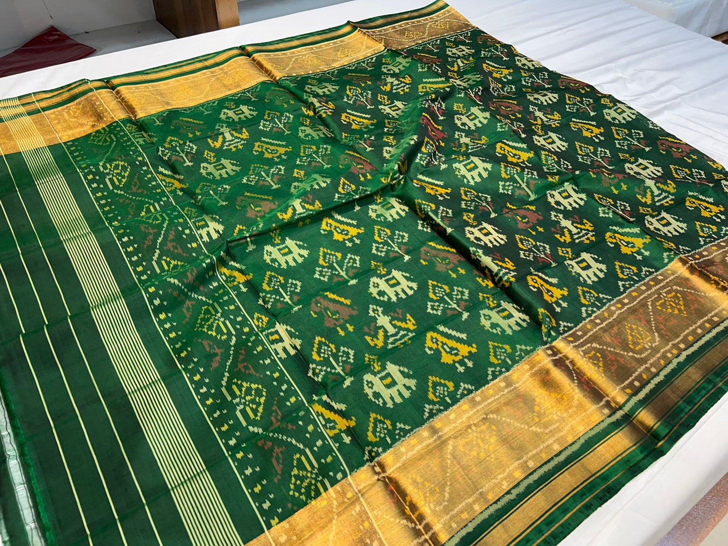 Overa patola dupatta - Saffronfashionindia