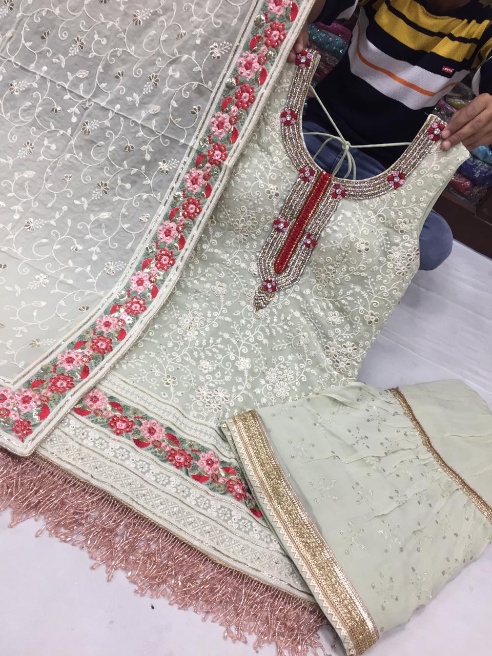 Gurpreet sharara dress - Saffronfashionindia