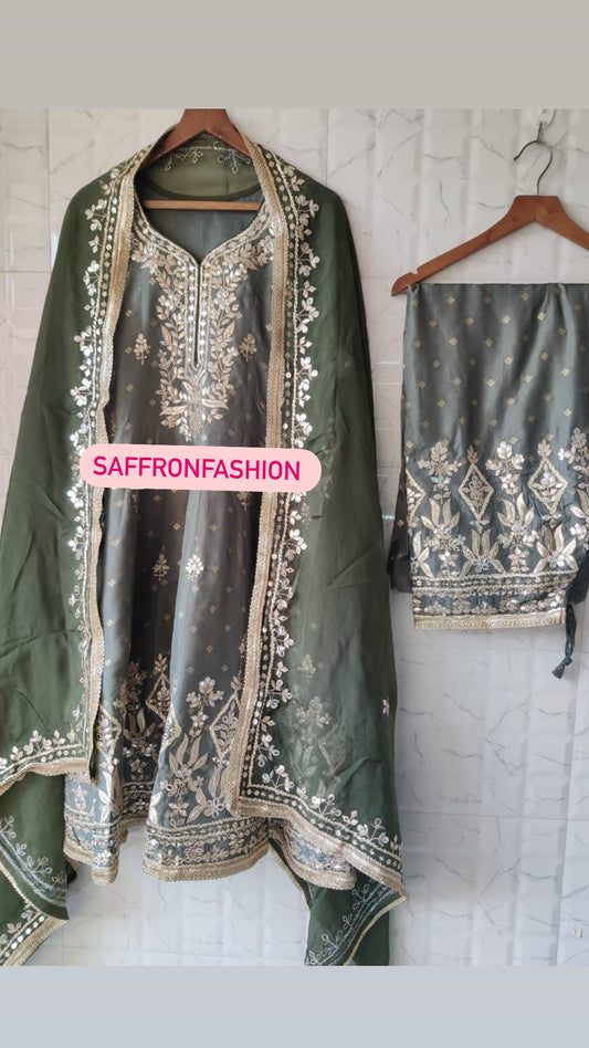 Ruksar wedding dress - Saffronfashionindia