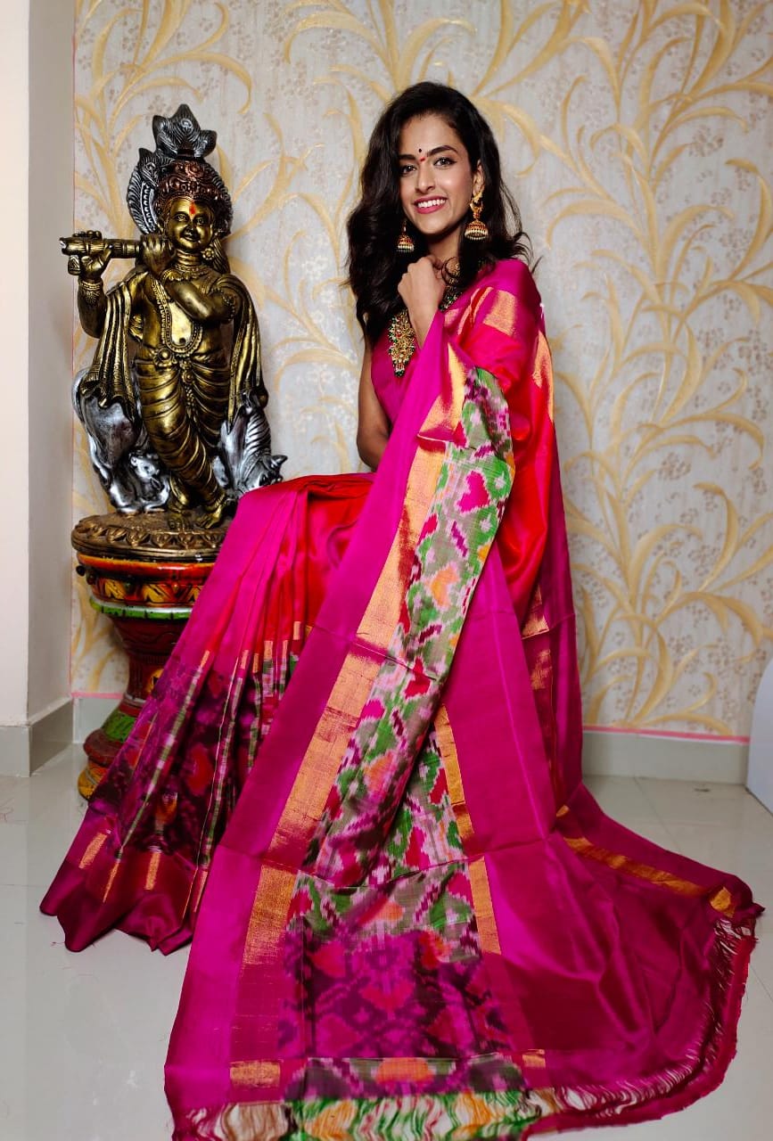 Pochampally saree - Saffronfashionindia