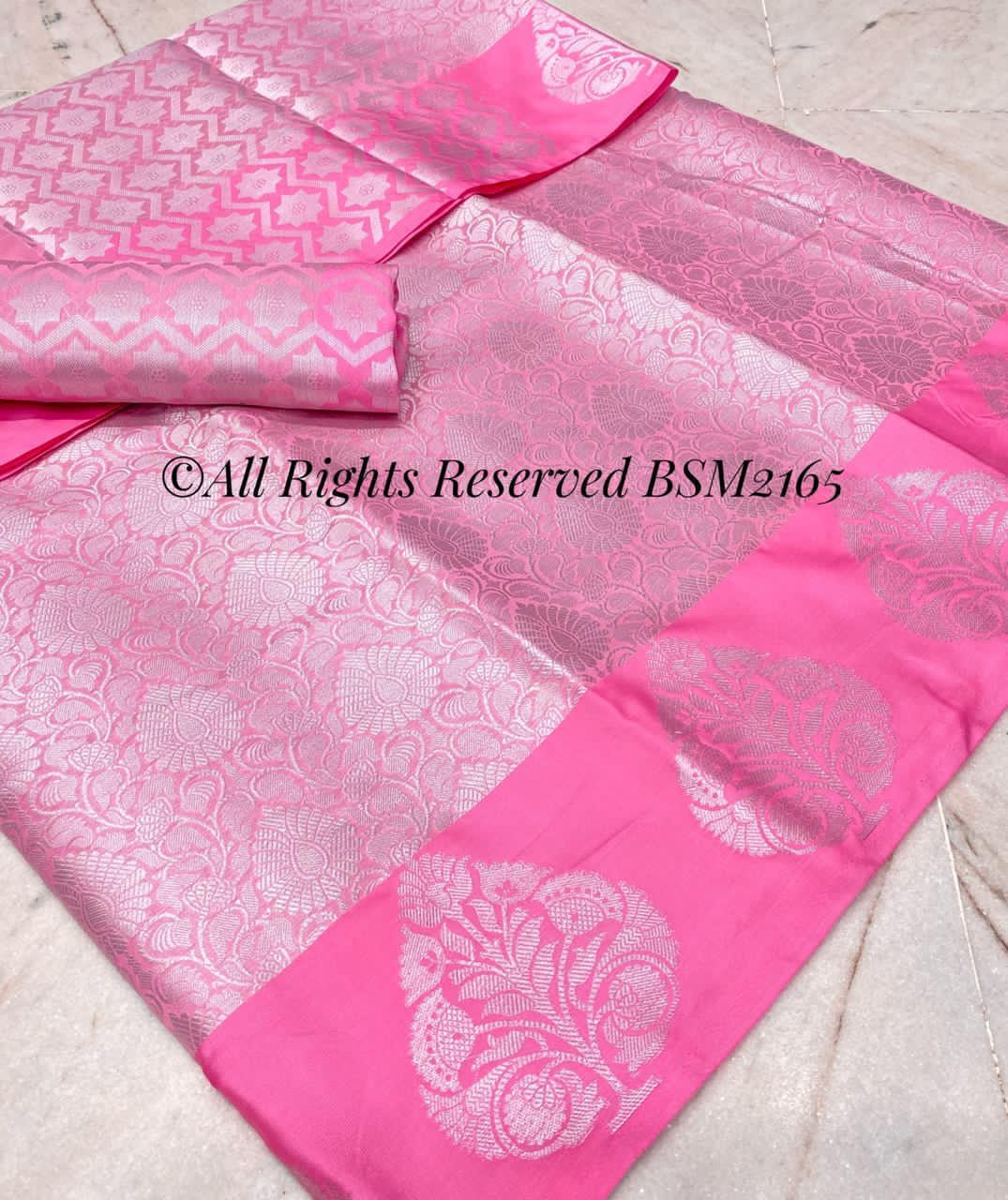 Tissue silk saree - Saffronfashionindia