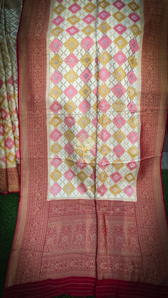 Rimjhim soft silk saree - Saffronfashionindia
