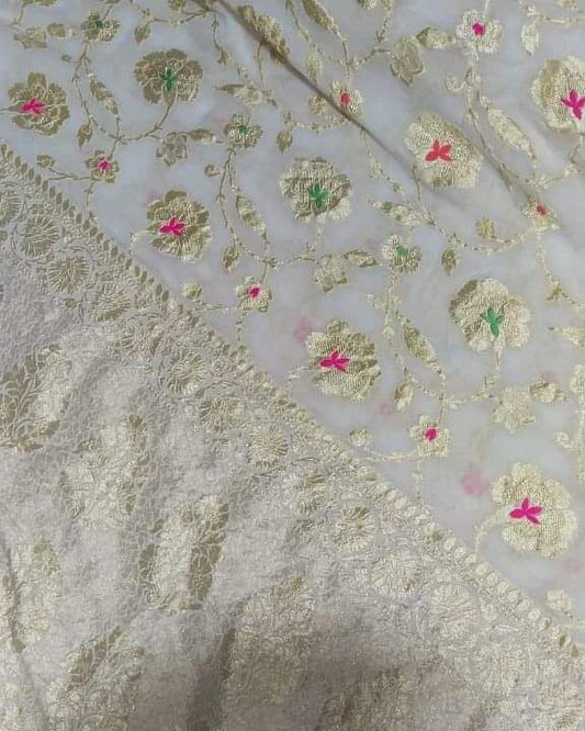Naveli Banarsi saree - Saffronfashionindia