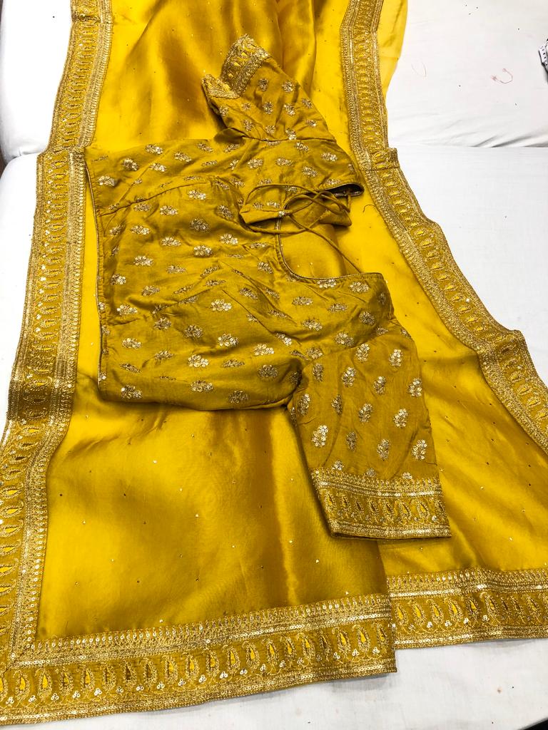 Sabyasachi inspired Mukesh saree - Saffronfashionindia