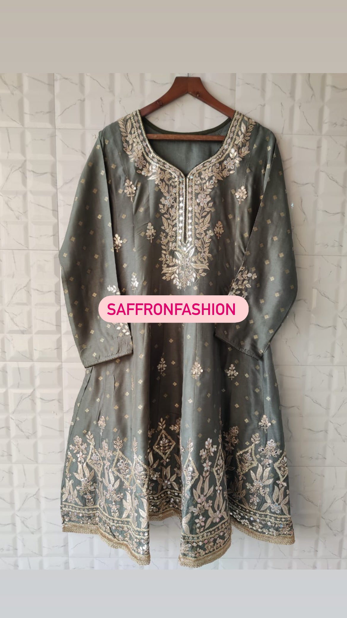 Ruksar wedding dress - Saffronfashionindia