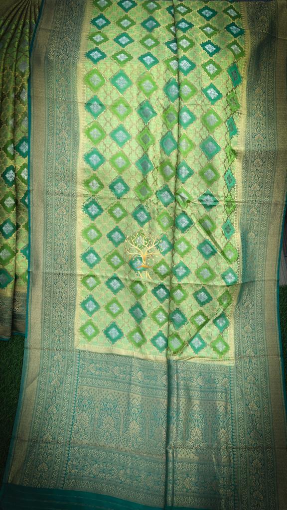Rimjhim soft silk saree - Saffronfashionindia