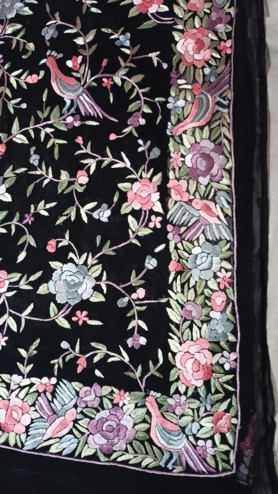 Mayera Parsi saree Authentic Parsi gara sarees blouse SaffronFashionindia, SaffronFashion