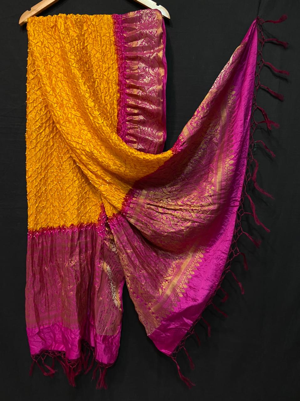 Xenish kanjivaram dupatta - Saffronfashionindia