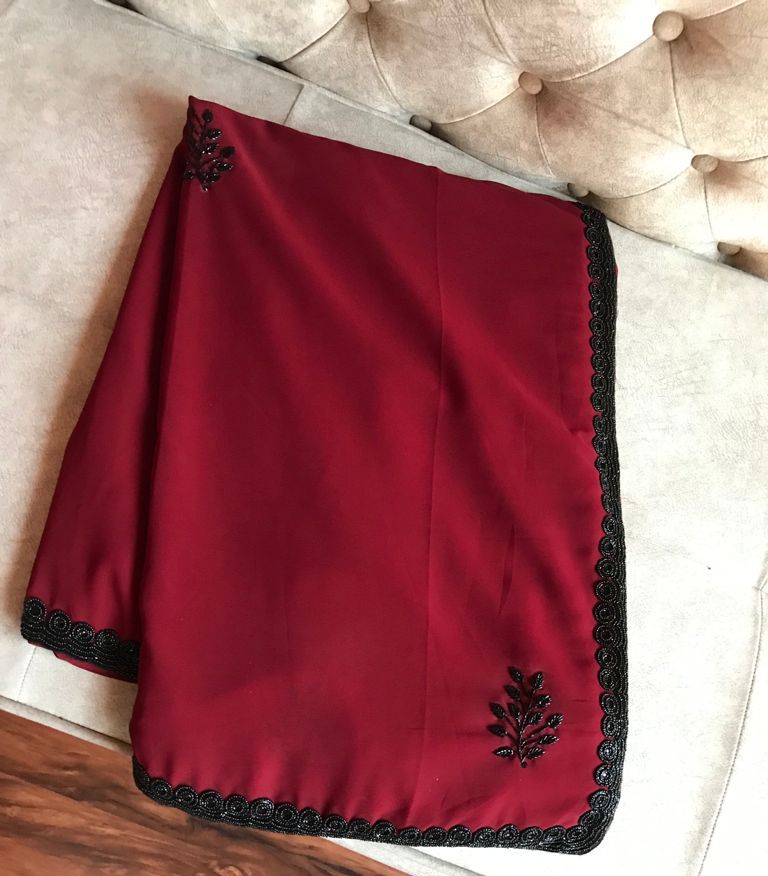 Saptami inspired saree - Saffronfashionindia