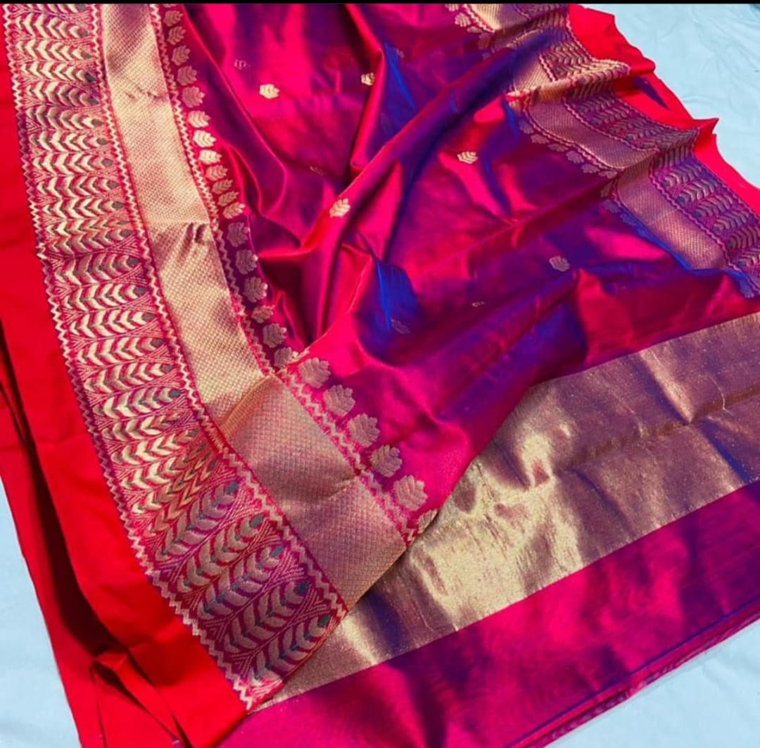 Rimi Chanderi saree - Saffronfashionindia