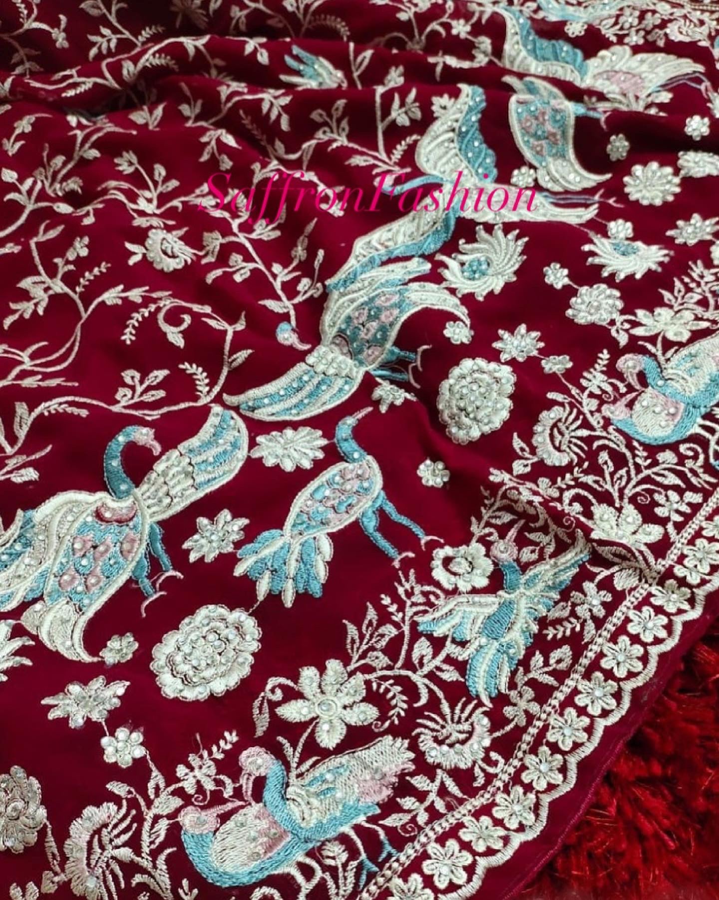 Parsi gara saree - Saffronfashionindia