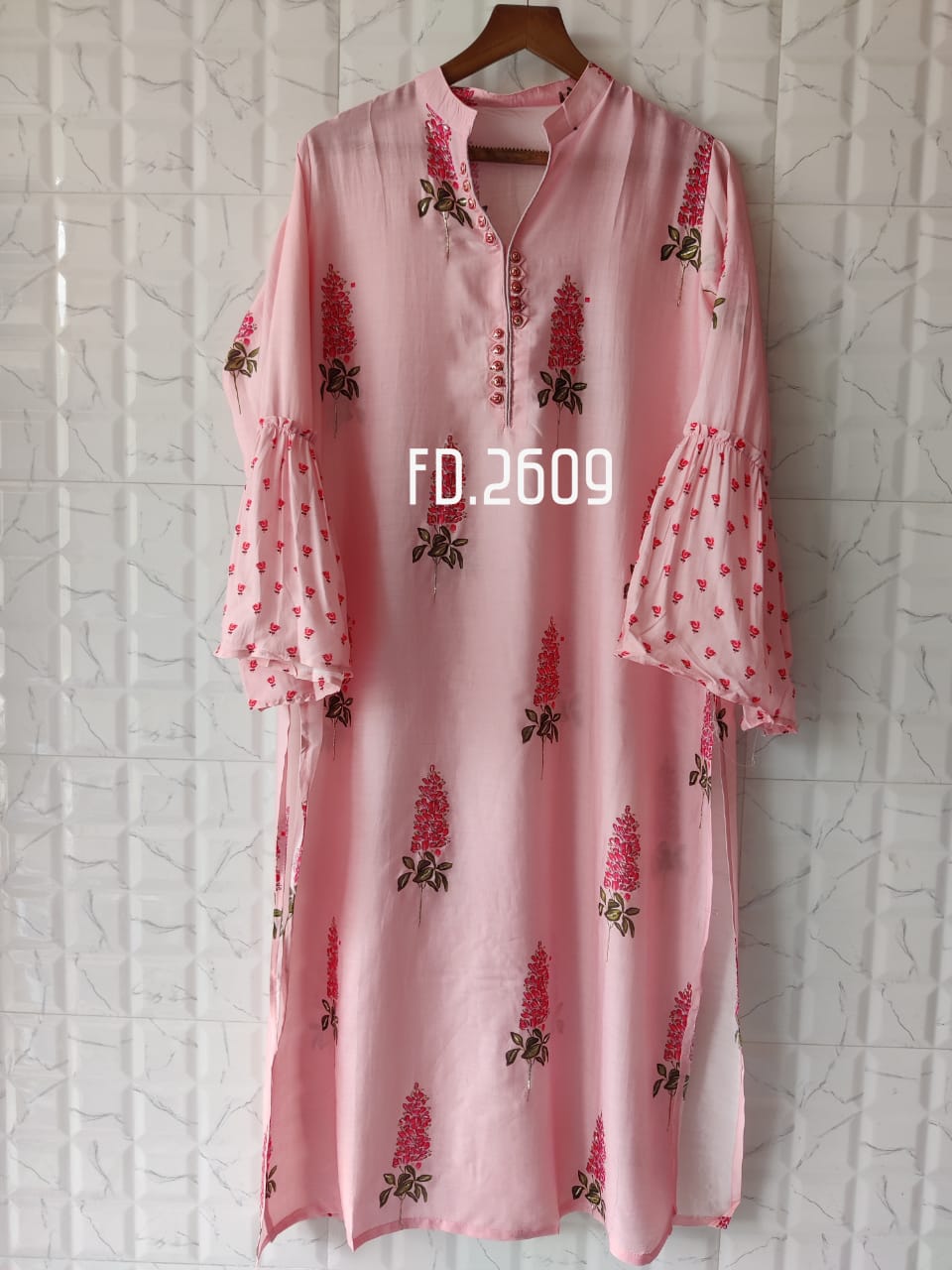 Pink salwarsuit - Saffronfashionindia