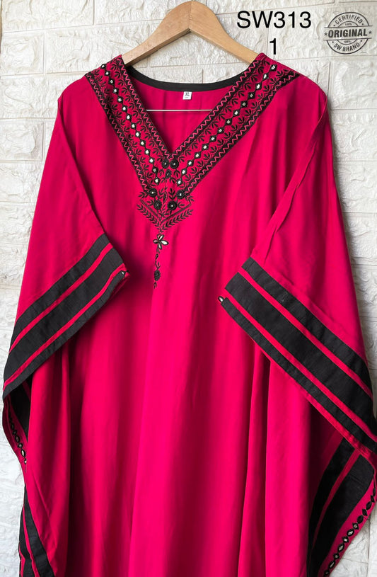 Raina kaftan set - Saffronfashionindia