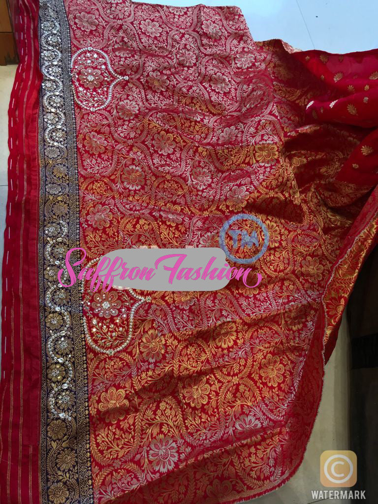 Reva munga gottapatti saree - Saffronfashionindia