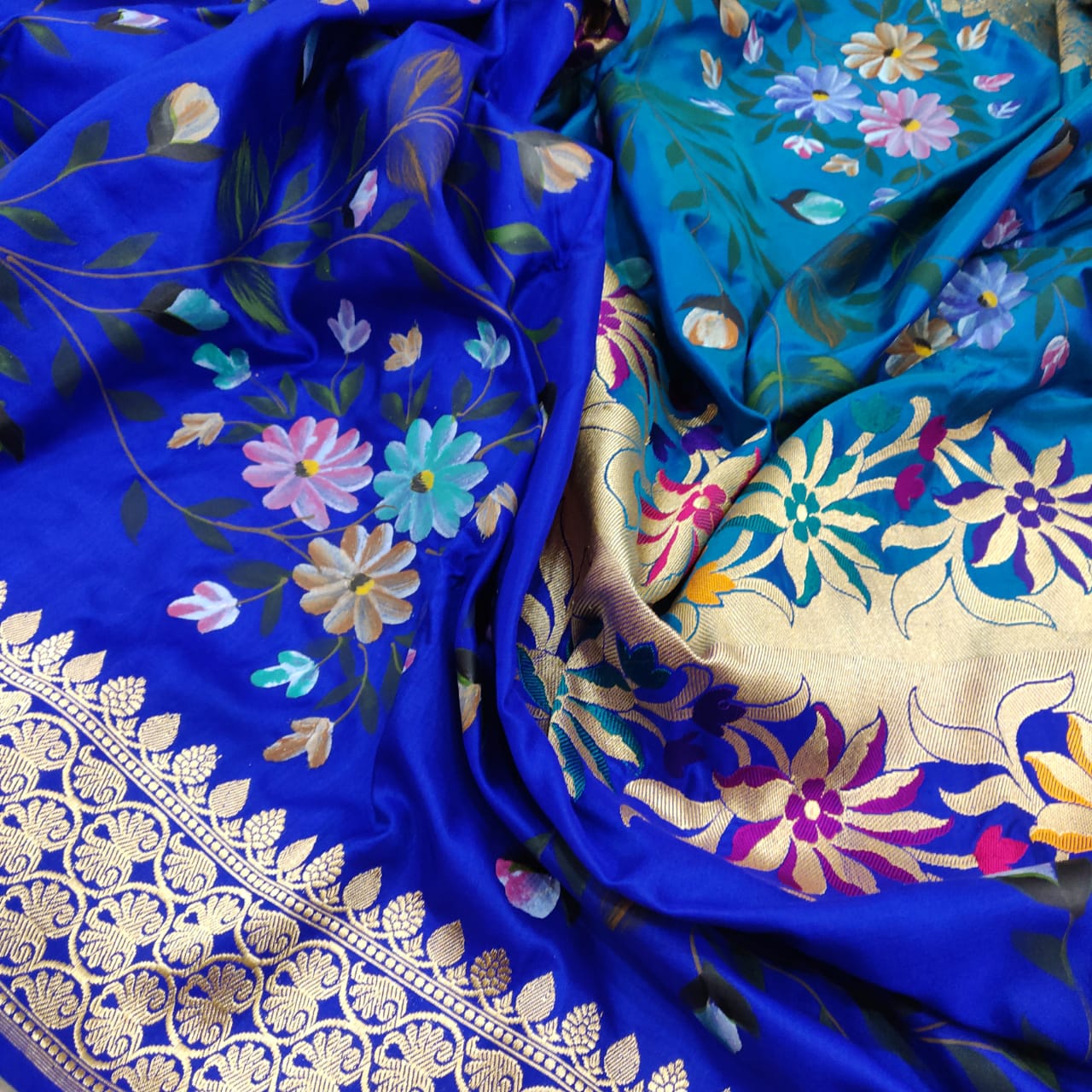 Kaniksha handwoven silk saree - Saffronfashionindia