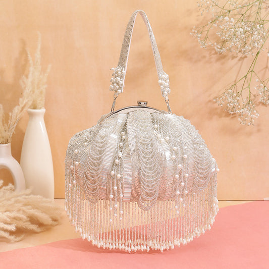 Cinderella inspired batua clutch - Saffronfashionindia
