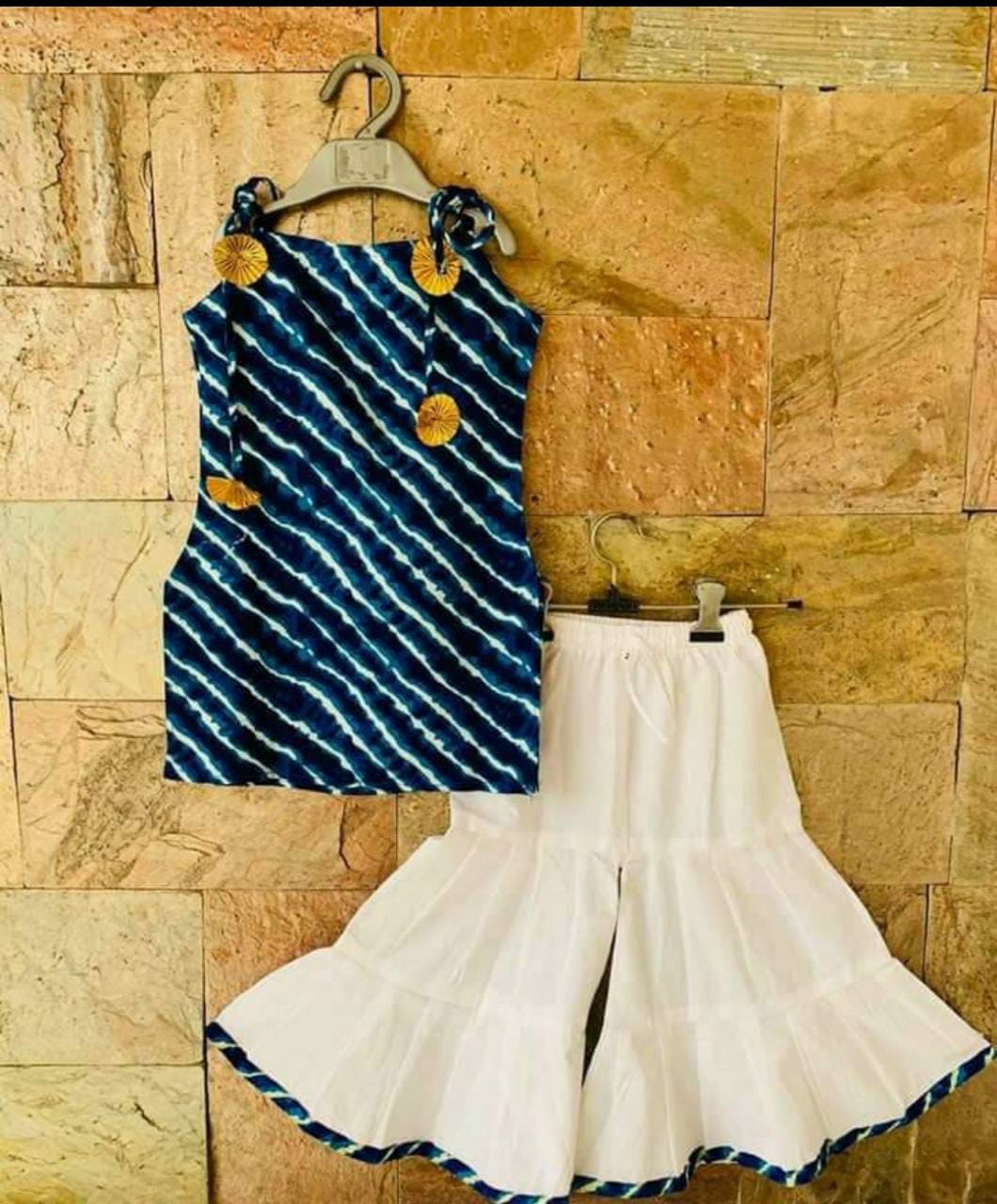 Tutu kids palazzo set - Saffronfashionindia