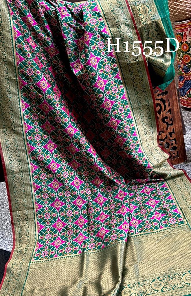 Patola zari dupatta - Saffronfashionindia