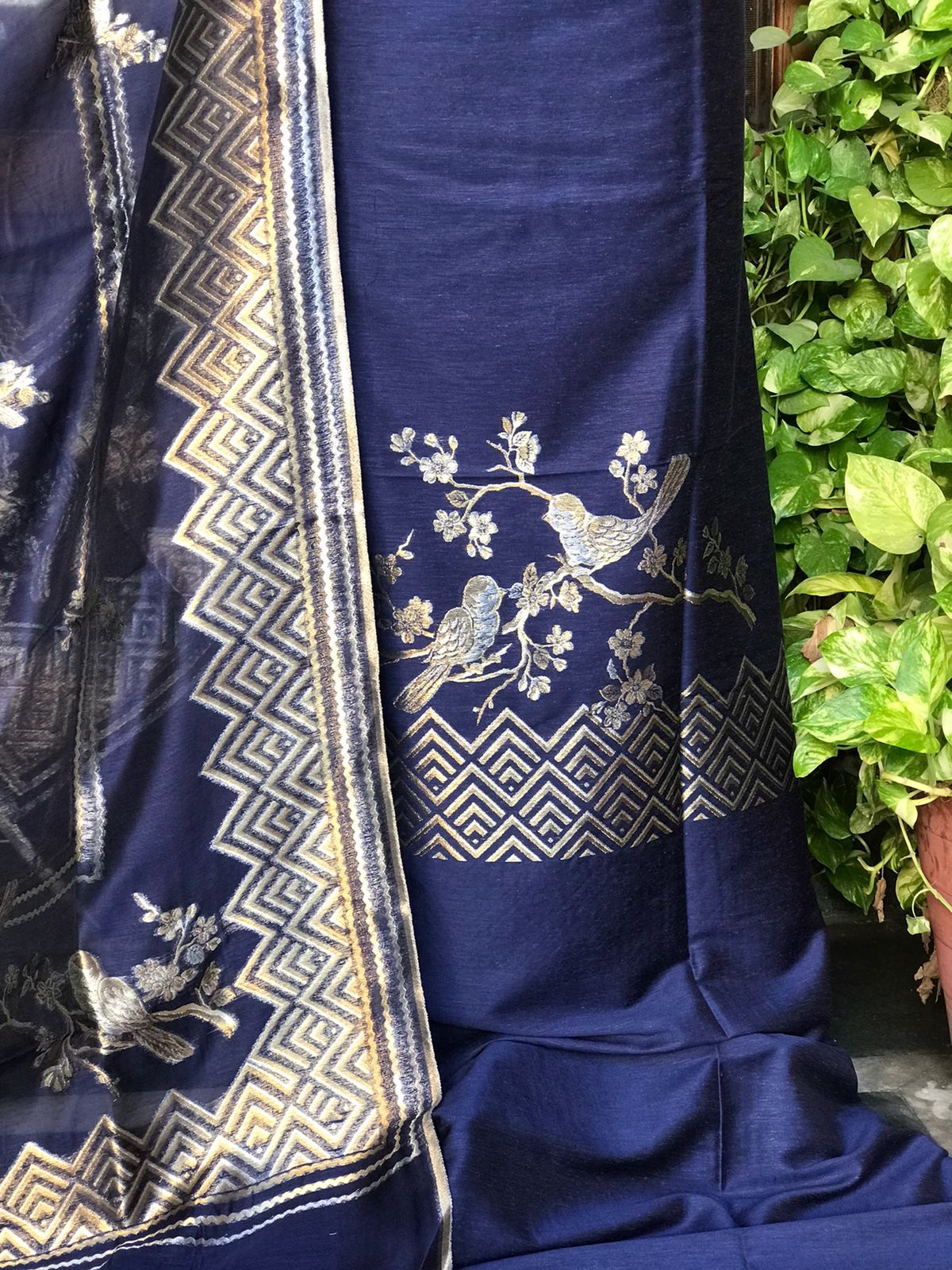 Royalty blue salwarsuit - Saffronfashionindia