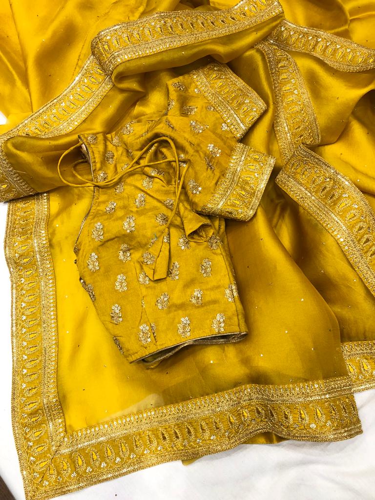 Sabyasachi inspired Mukesh saree - Saffronfashionindia