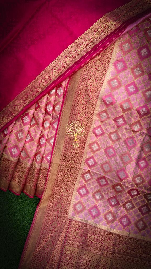 Rimjhim soft silk saree - Saffronfashionindia