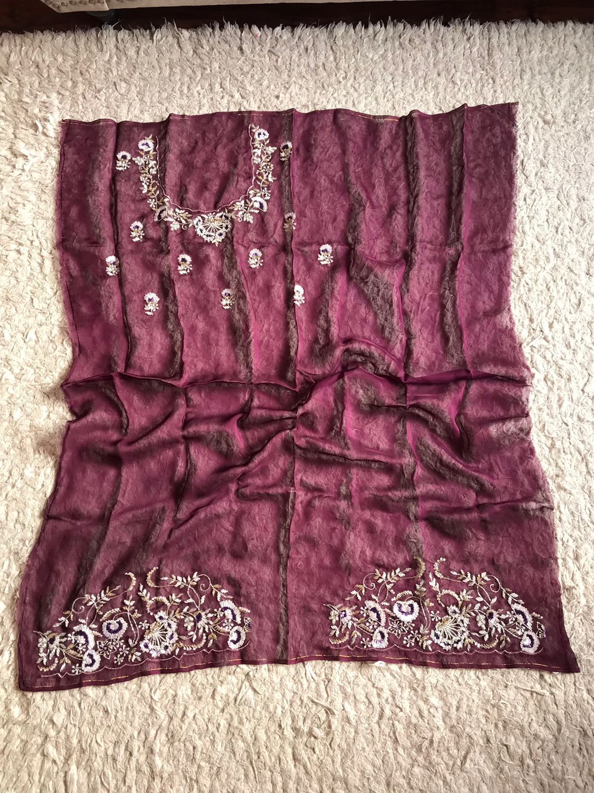 Gujarish  premium posh saree - Saffronfashionindia