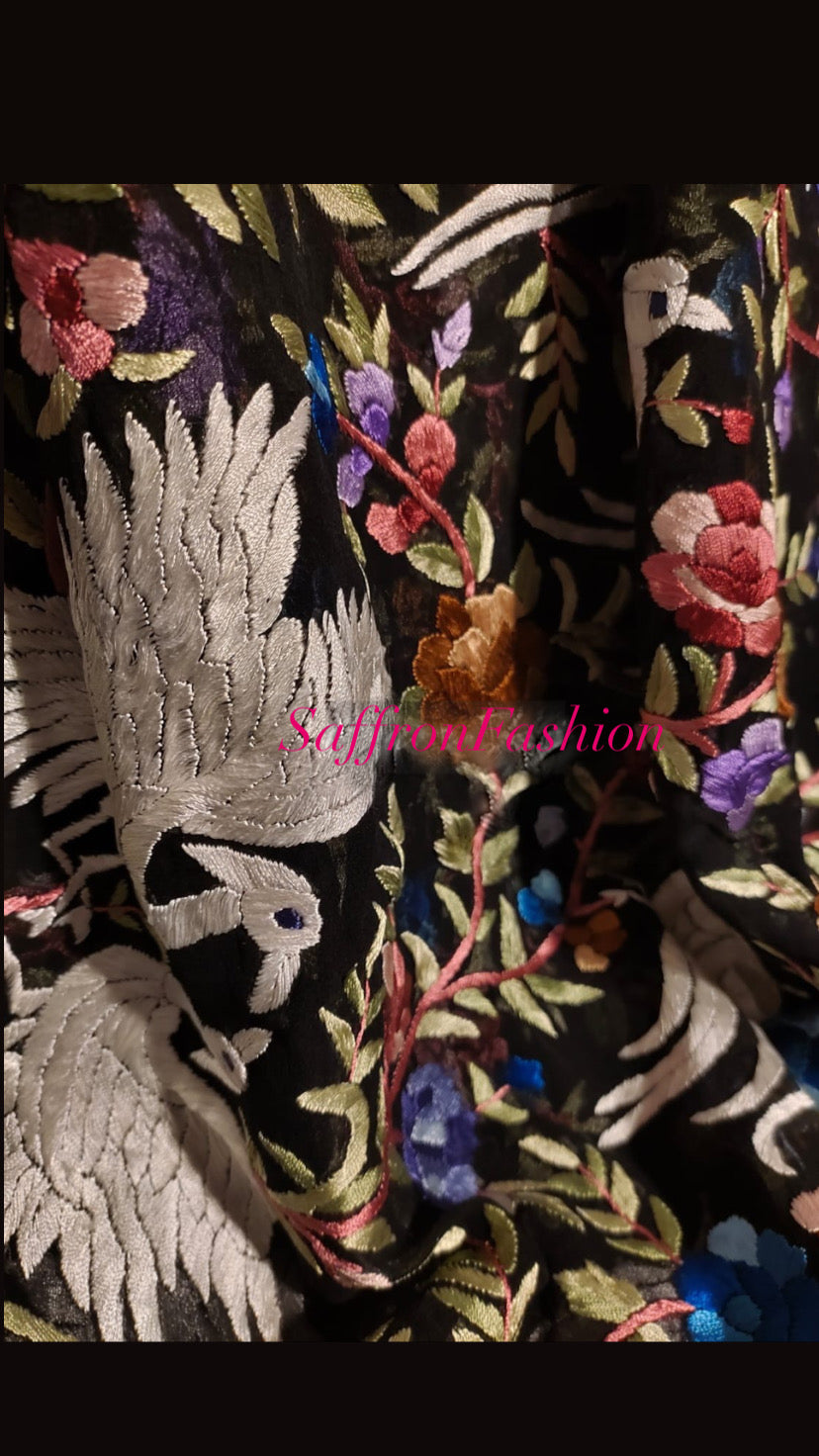 Authentic Parsi saree - Saffronfashionindia