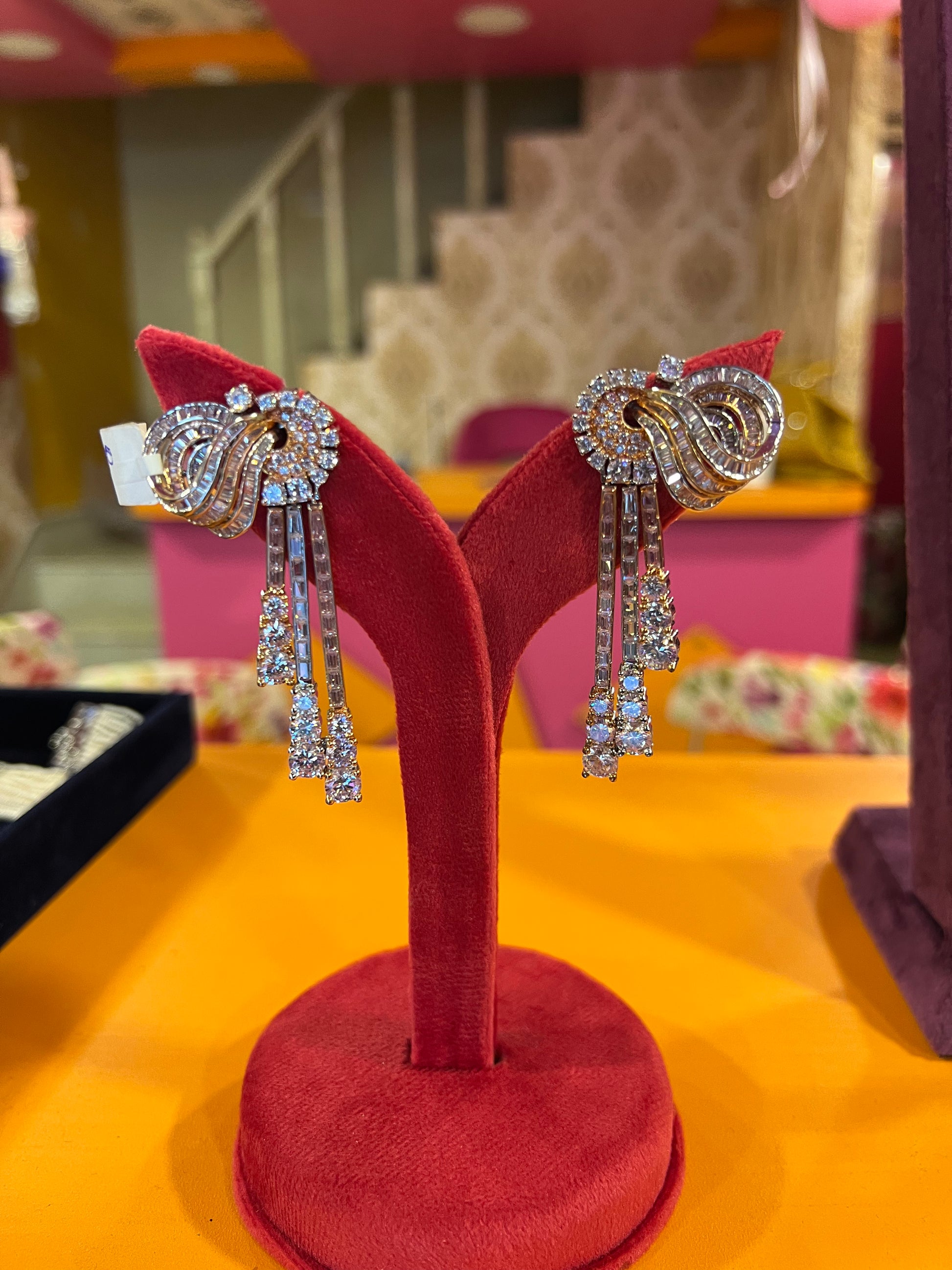 Lavi lovely earrings - Saffronfashionindia