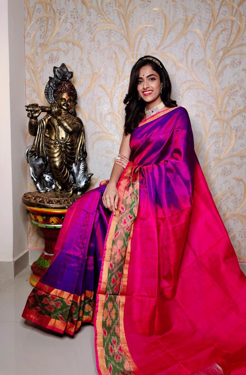 Pochampally saree - Saffronfashionindia
