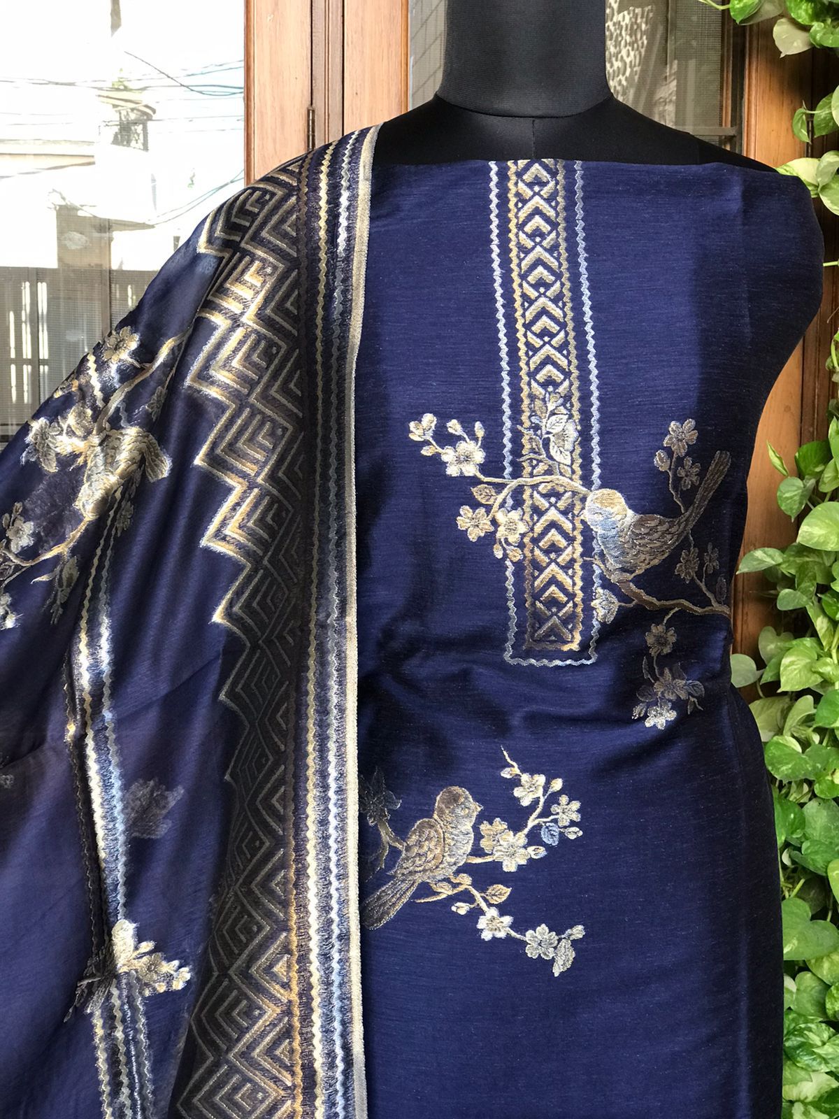 Royalty blue salwarsuit - Saffronfashionindia