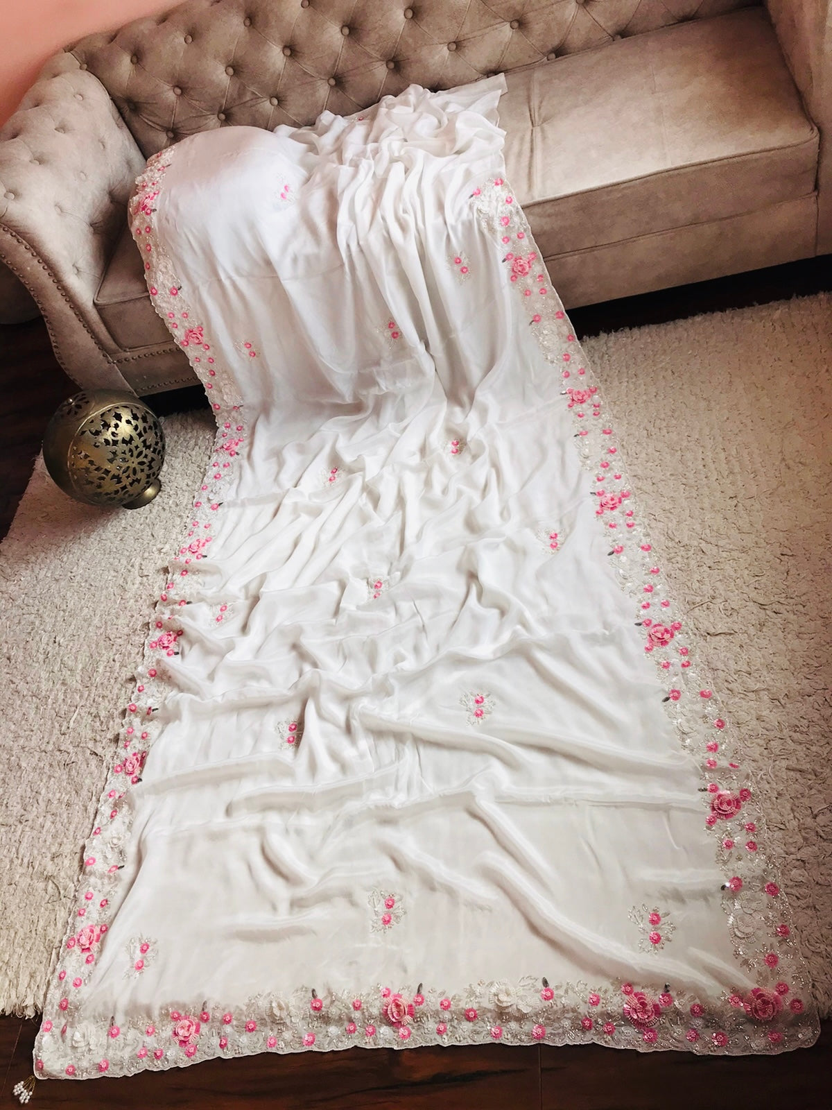 Richika elegance beautiful saree - Saffronfashionindia