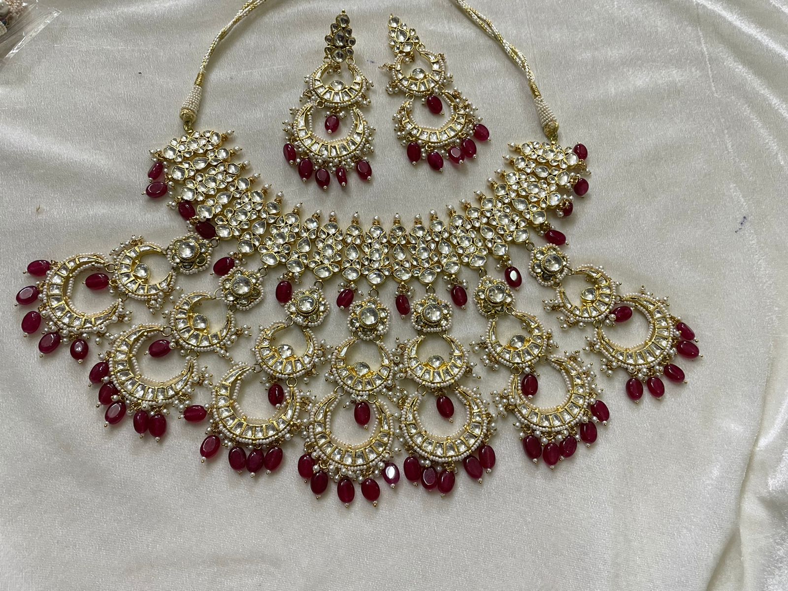 Demisha necklace set - Saffronfashionindia