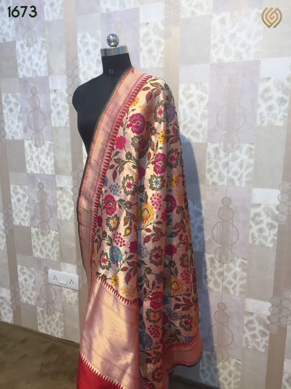 Tilfi Katan dupatta - Saffronfashionindia