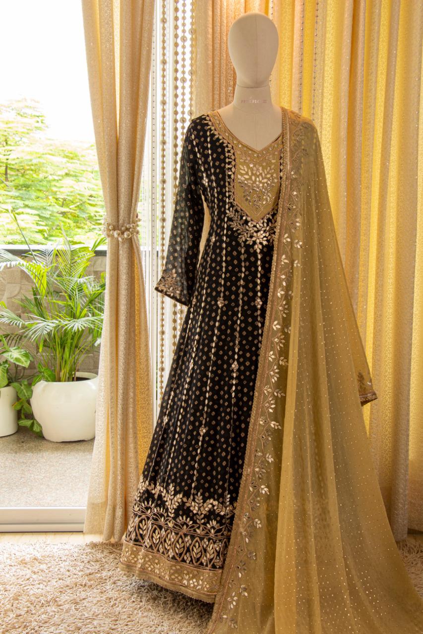 Surili wedding gown - Saffronfashionindia