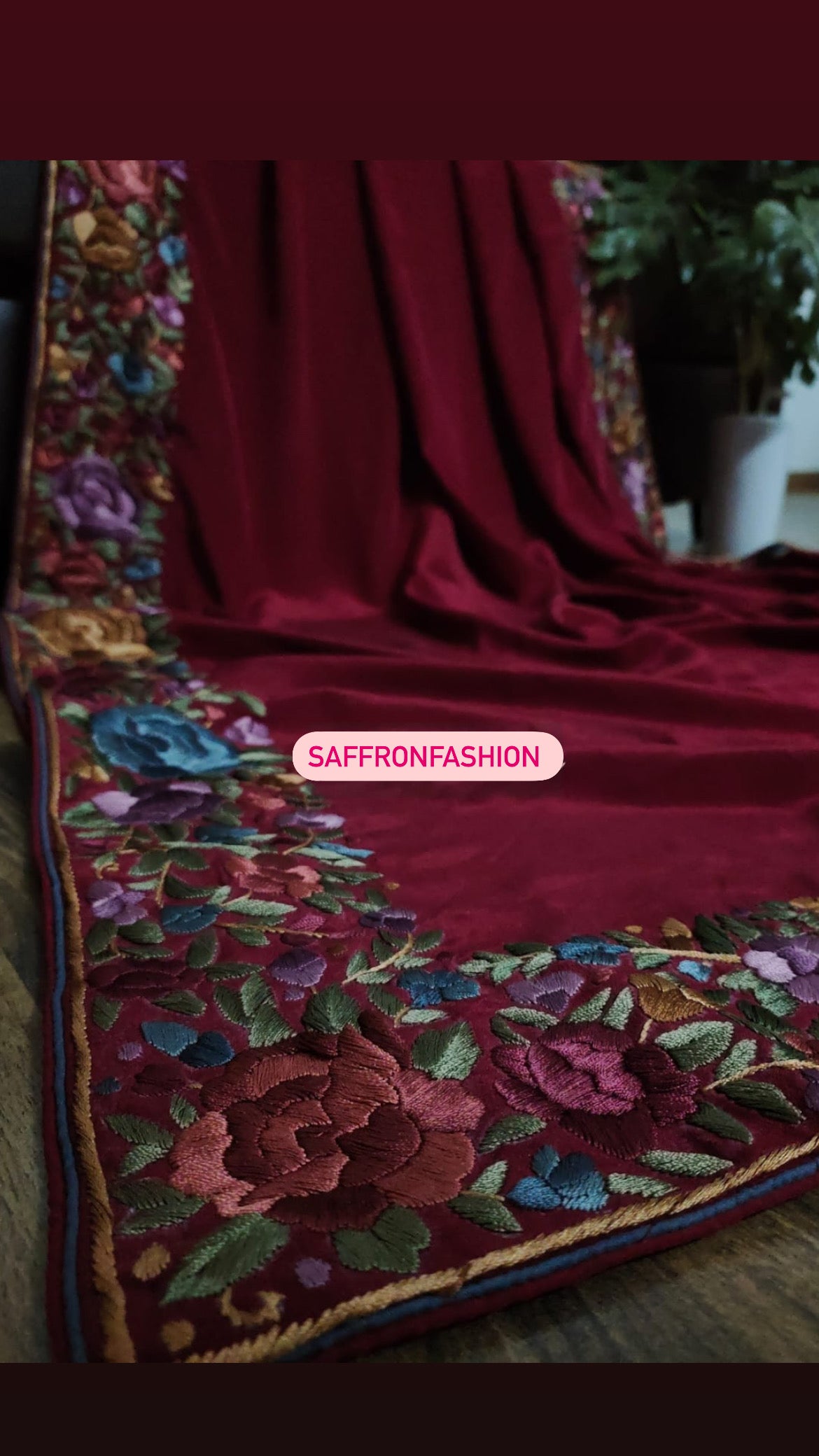 Haseena parsi gara dupatta - Saffronfashionindia