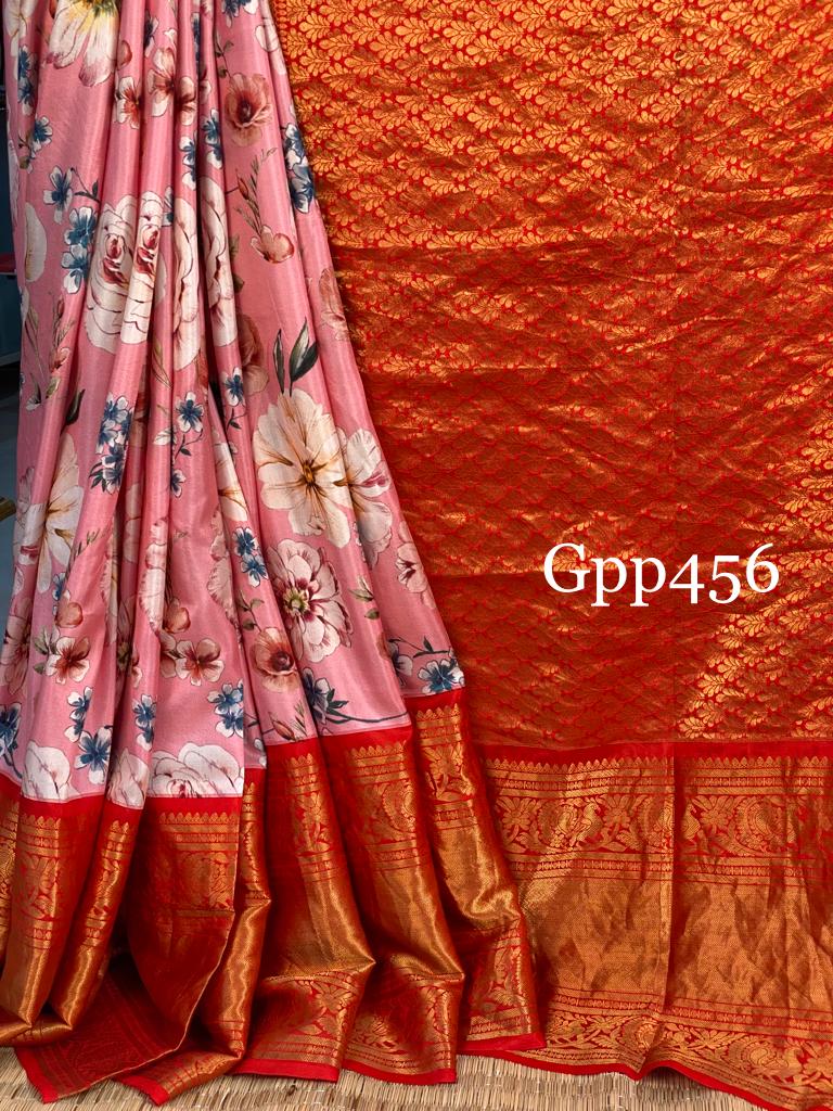 Kanchi silk saree/handloom saree - Saffronfashionindia