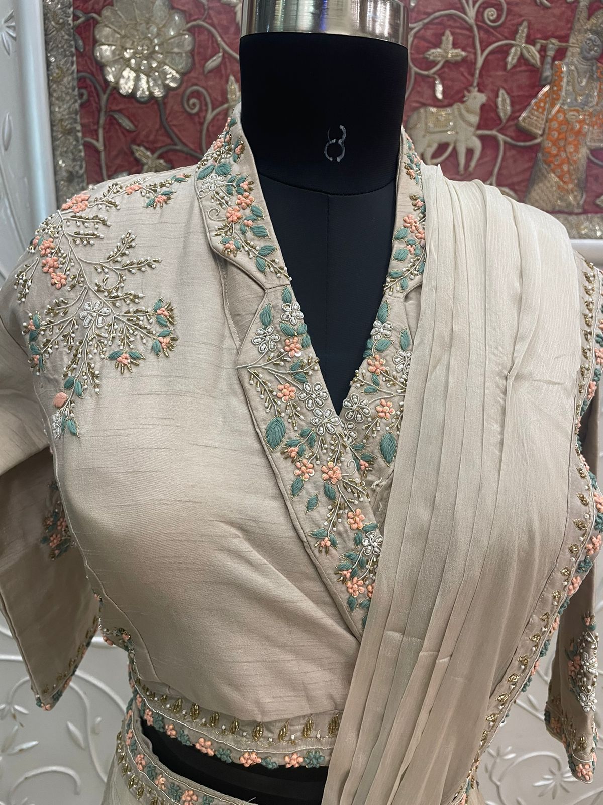 Gaurangi trendy belt dress - Saffronfashionindia