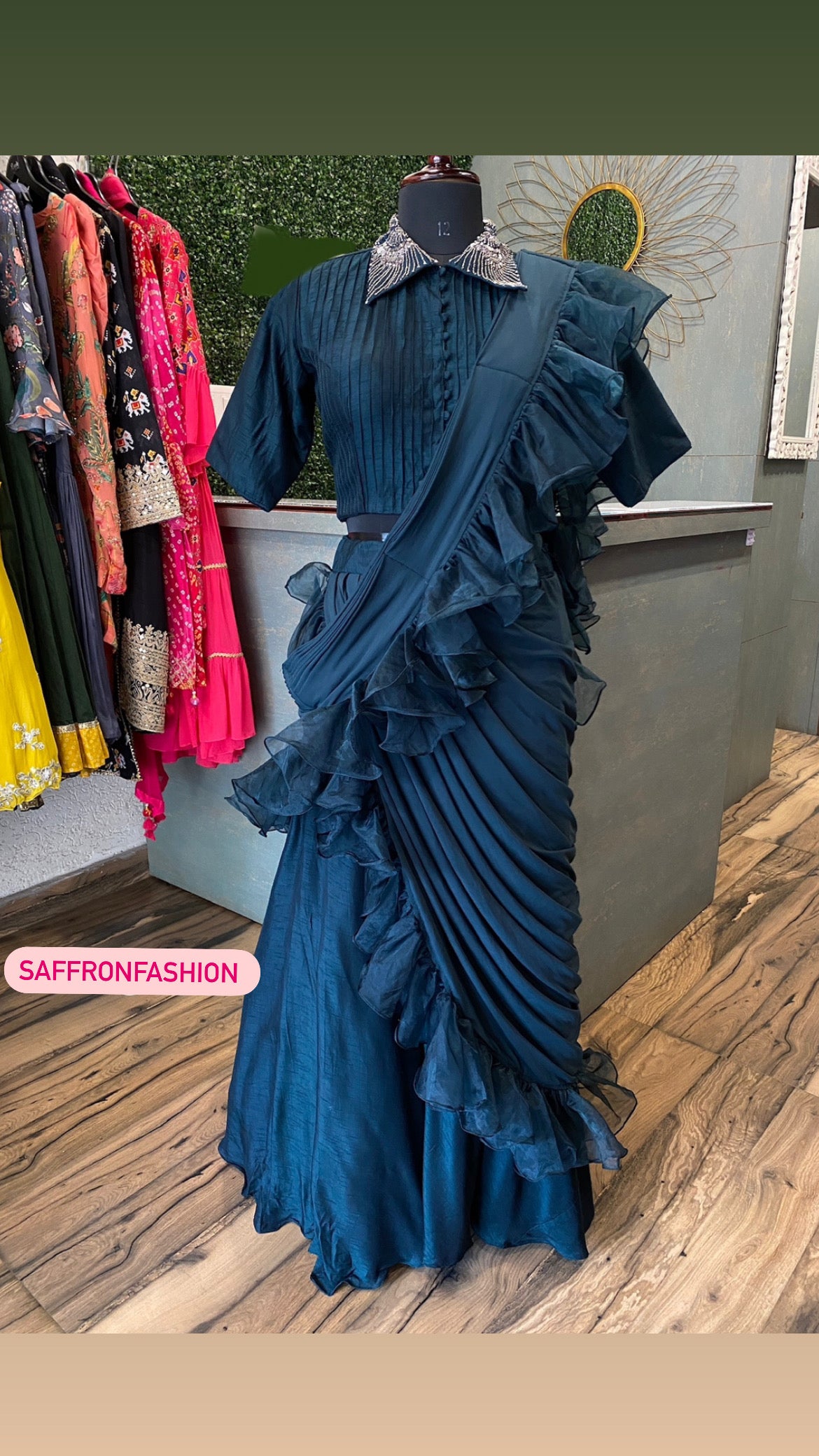Vanisha indowestern dress - Saffronfashionindia