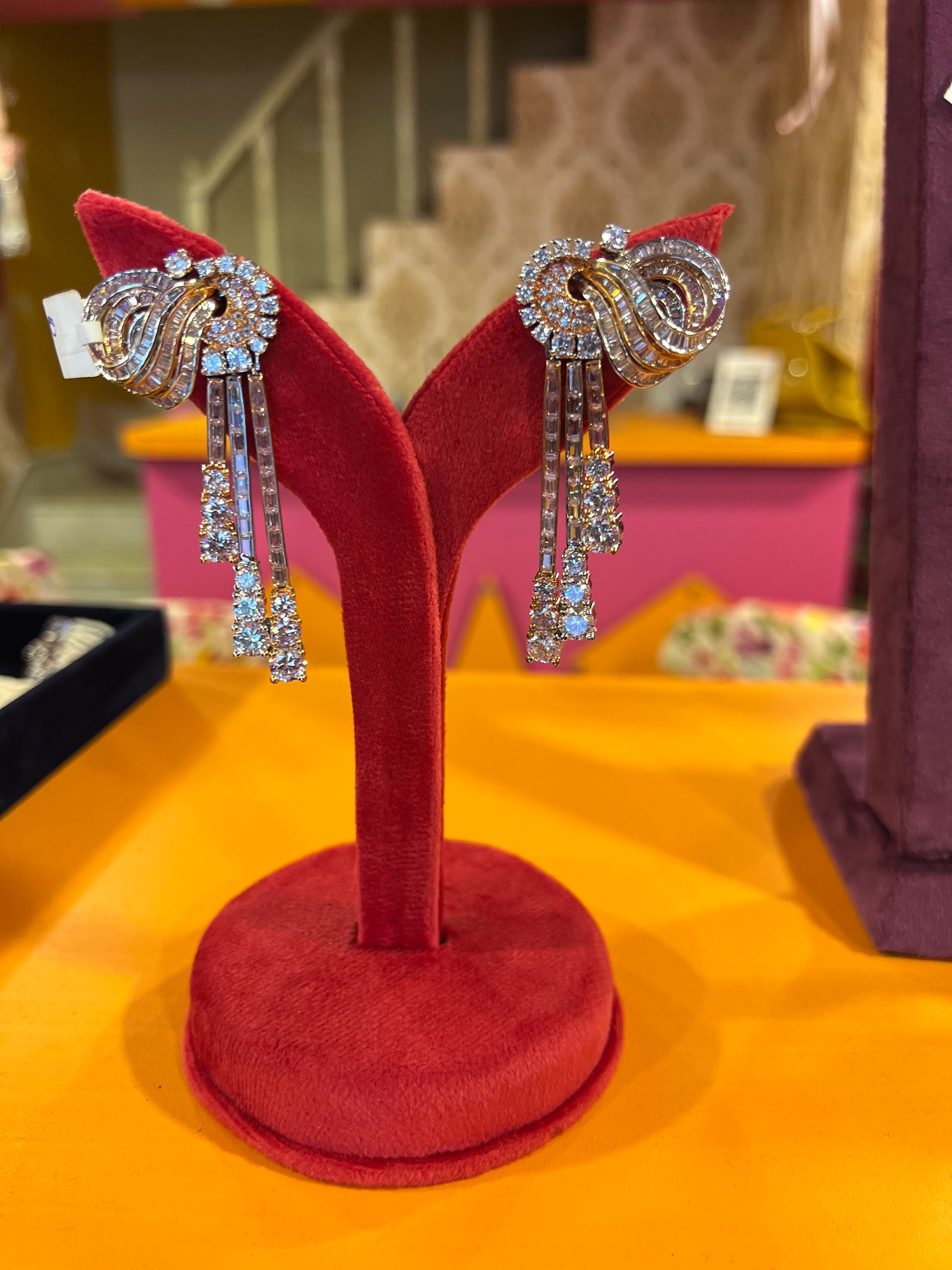 Lavi lovely earrings - Saffronfashionindia